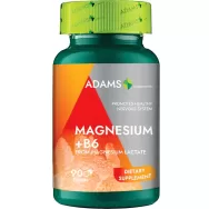 Magneziu B6 90cp - ADAMS SUPPLEMENTS