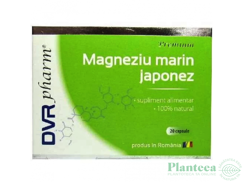 Magneziu marin japonez 20cps - DVR PHARM