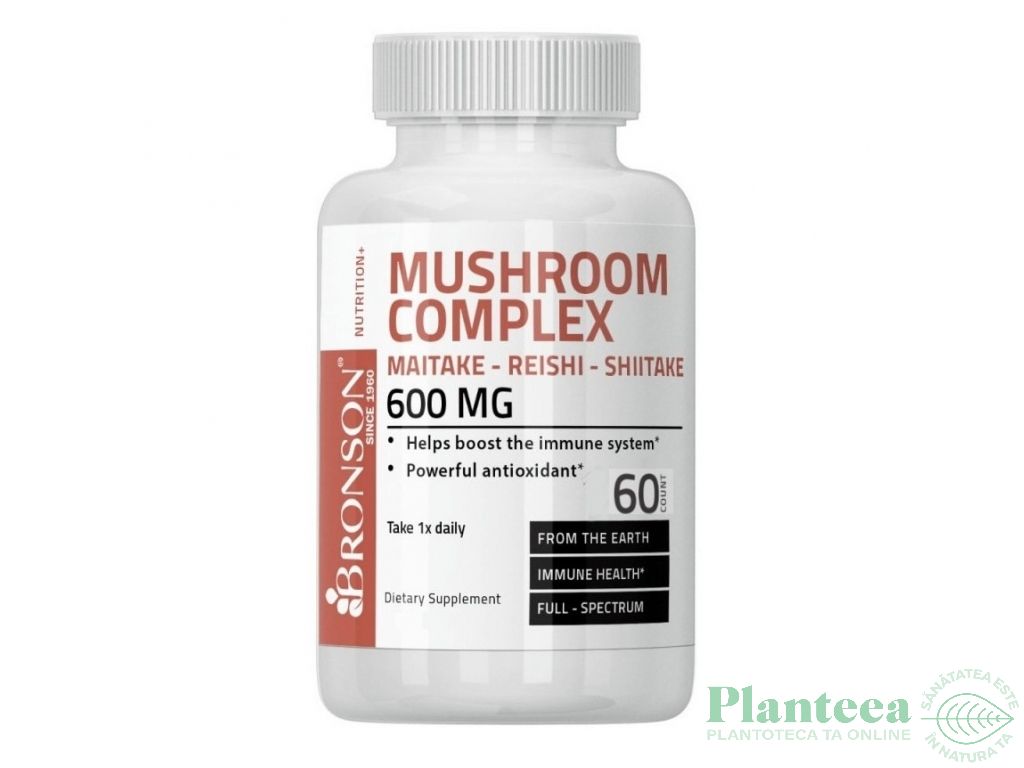 Maitake shiitake reishi 60cps - BRONSON