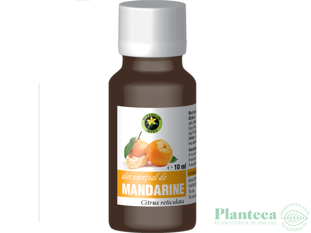 Ulei esential mandarine 10ml - HYPERICUM PLANT