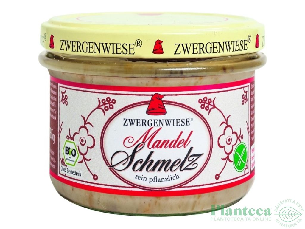 Crema tartinabila migdale Schmelz eco 165g - ZWERGENWIESE