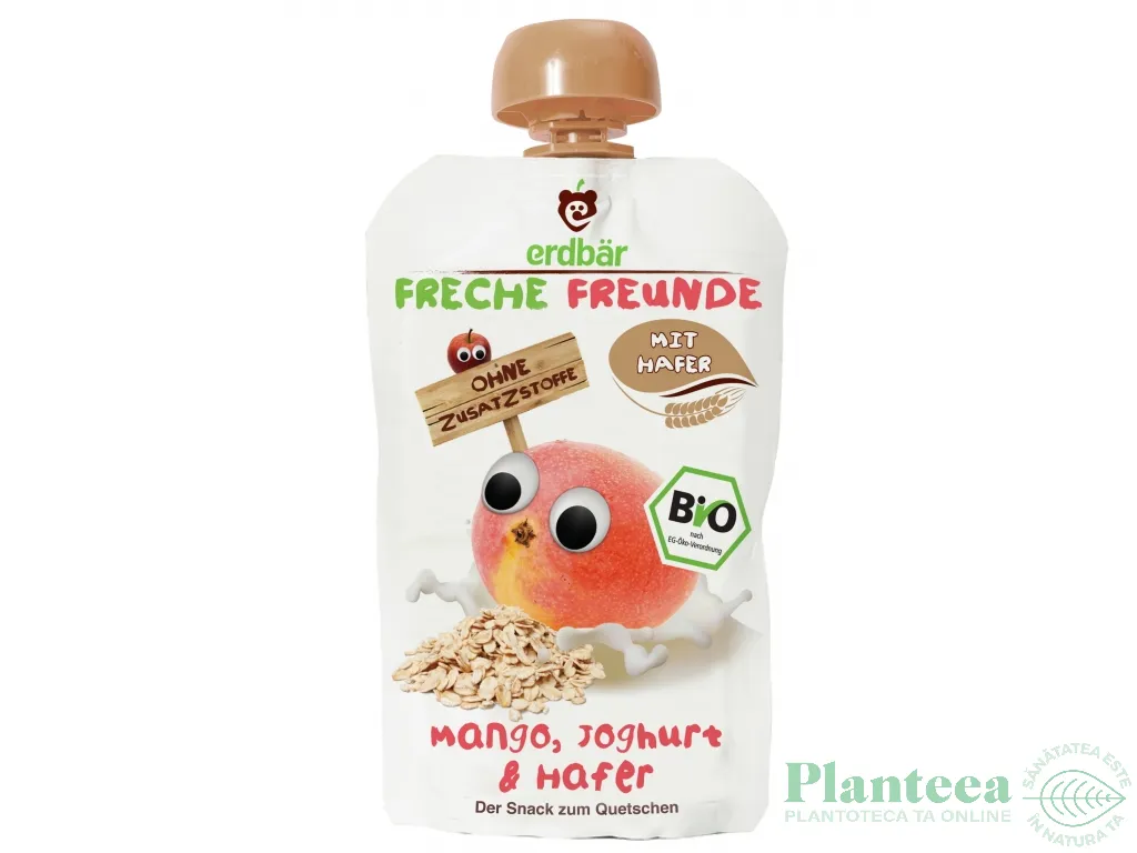 Piure mango iaurt ovaz eco 100g - ERDBAR