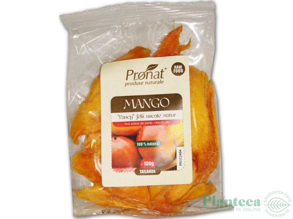 Mango uscat 100g - PRONAT