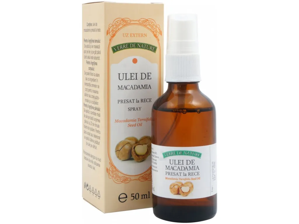 Ulei macadamia spray 50ml - MANICOS