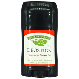 Deostick femme fleurie 50g - VERRE DE NATURE