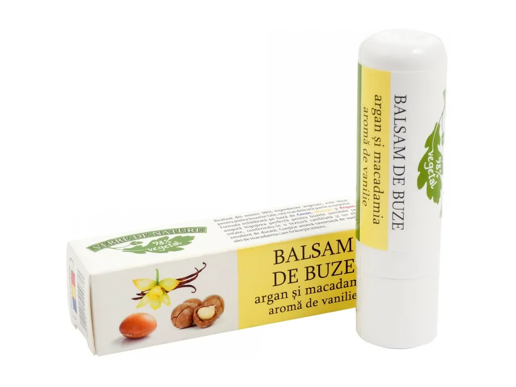 Balsam buze argan macadamia 4,8g - MANICOS