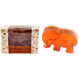 Sapun transparent Coco argan catina aroma populara 50g - VERRE DE NATURE