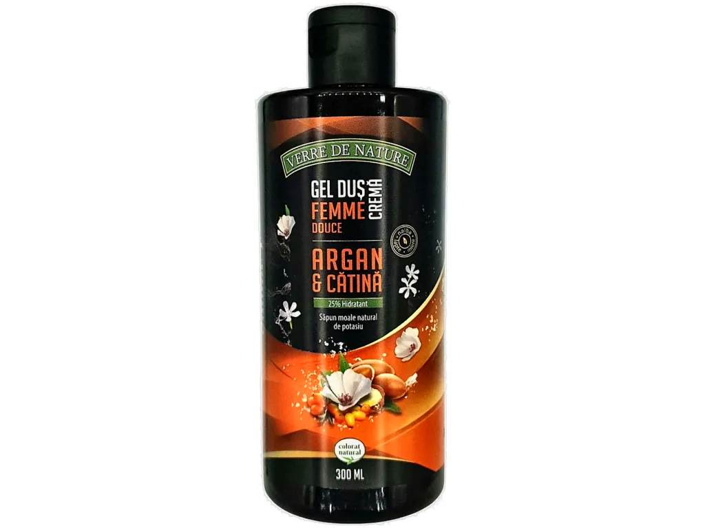 Gel dus crema miere argan catina Femme Douce 300ml - VERRE DE NATURE