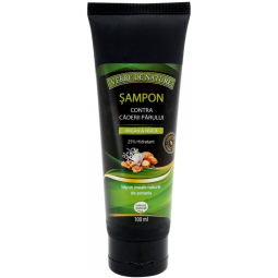 Sampon natural contra caderii parului miere argan nuca 100ml - VERRE DE NATURE