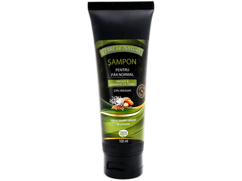 Sampon natural par normal miere argan germeni grau 100ml - VERRE DE NATURE