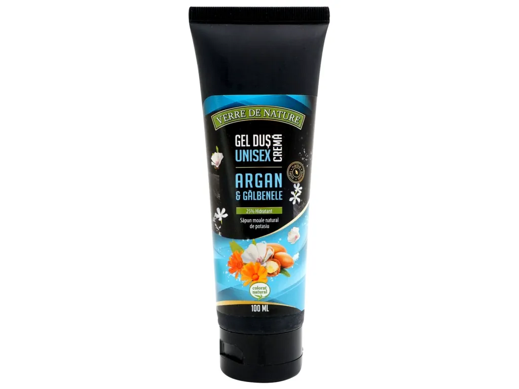 Gel dus crema miere argan galbenele Unisex 100ml - VERRE DE NATURE