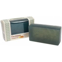 Sapun transparent Coco argan avocado menta 100g - VERRE DE NATURE
