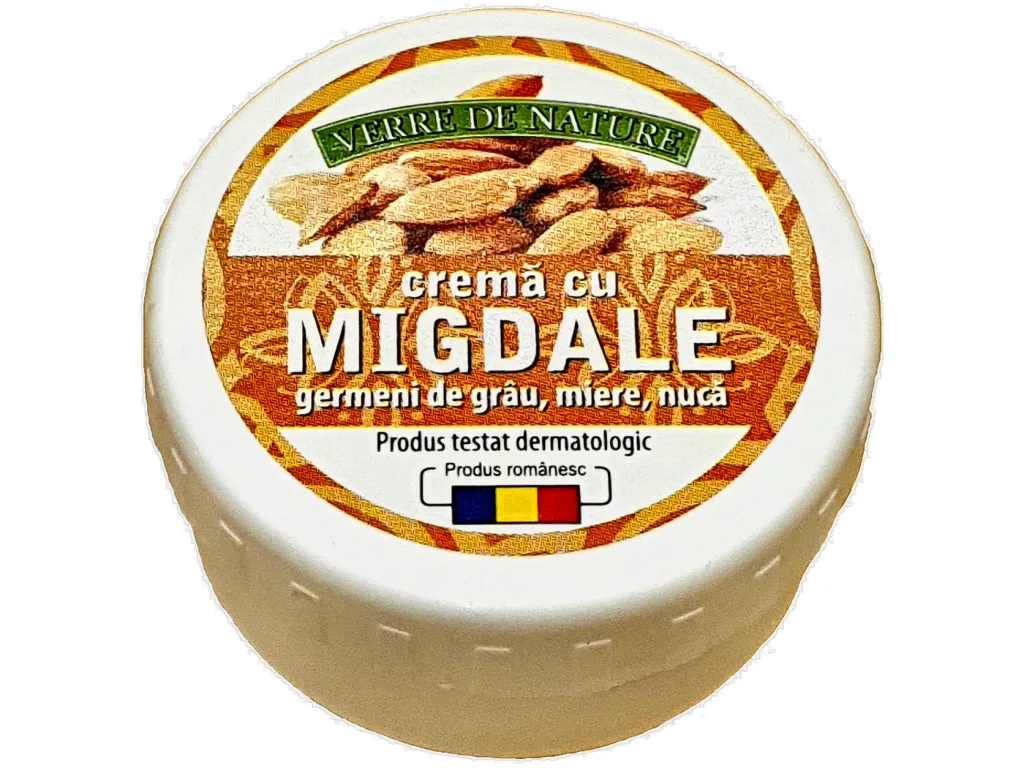 Crema migdale germeni grau miere nuca 20g - VERRE DE NATURE