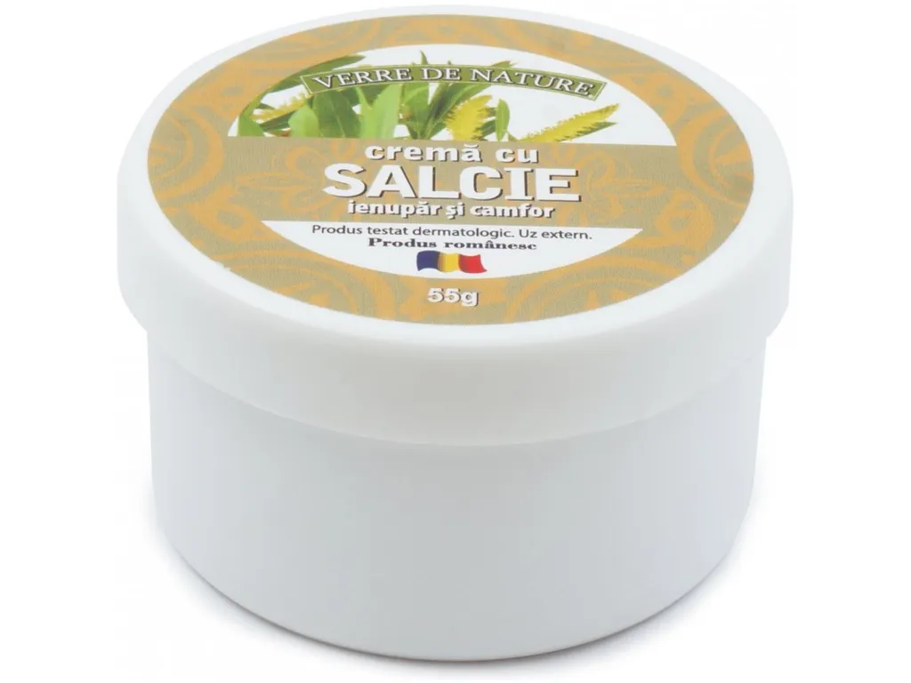 Crema salcie ienupar camfor 55g - VERRE DE NATURE