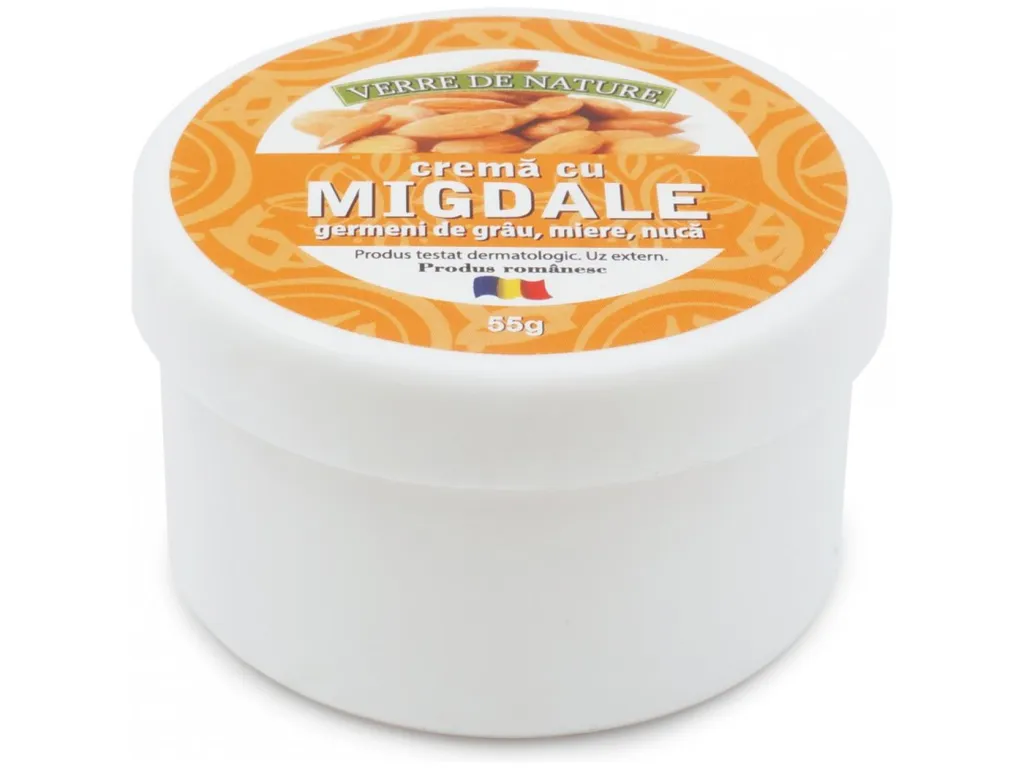 Crema migdale germeni grau miere nuca 55g - VERRE DE NATURE