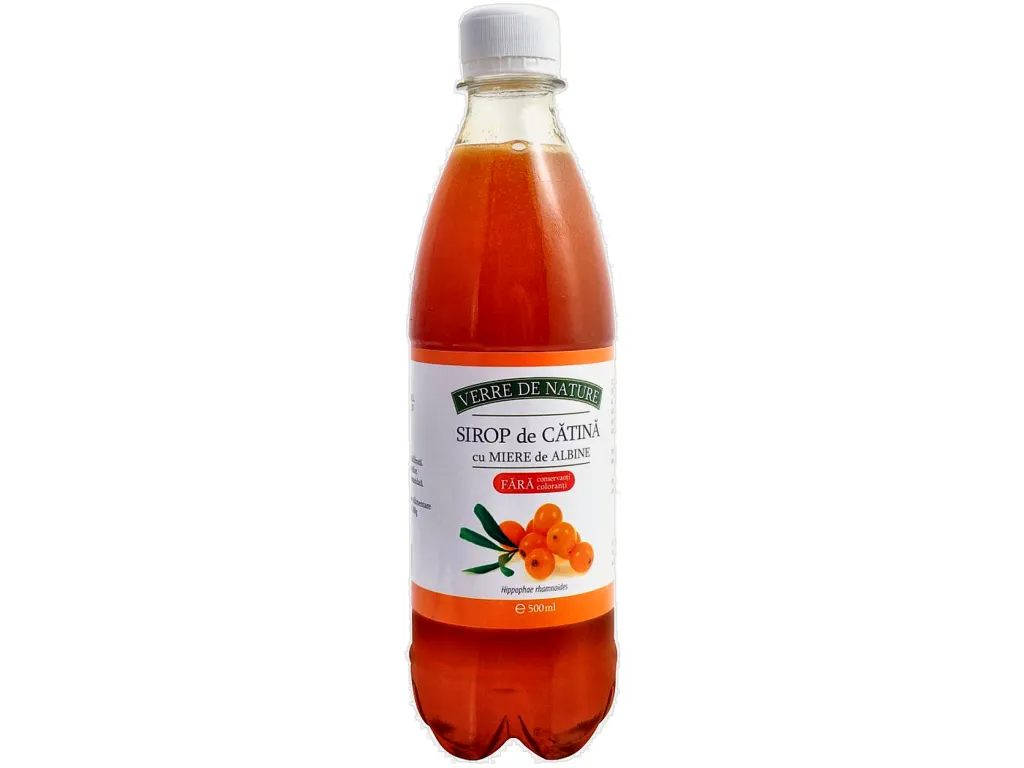 Sirop catina miere 500ml - MANICOS