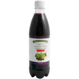Sirop coacaze negre miere 500ml - MANICOS
