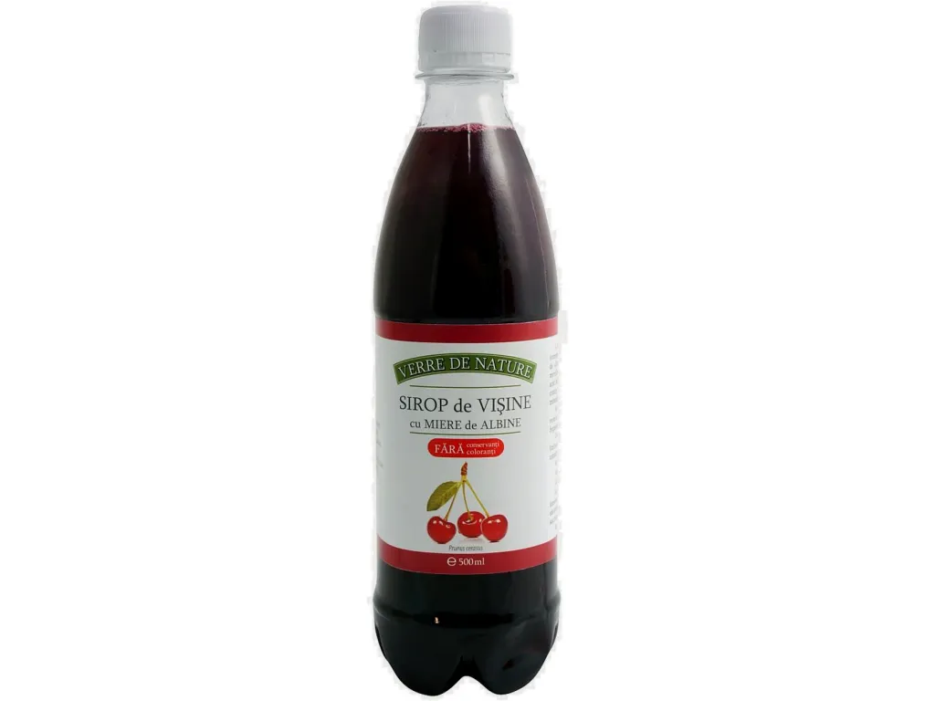 Sirop visine miere 500ml - MANICOS