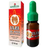 Ulei nuca presat la rece 10ml - MANICOS