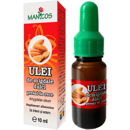 Ulei migdale dulci 10ml - MANICOS