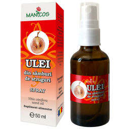 Ulei samburi struguri spray 50ml - MANICOS
