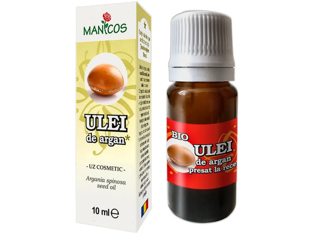 Ulei argan cosmetic 10ml - MANICOS