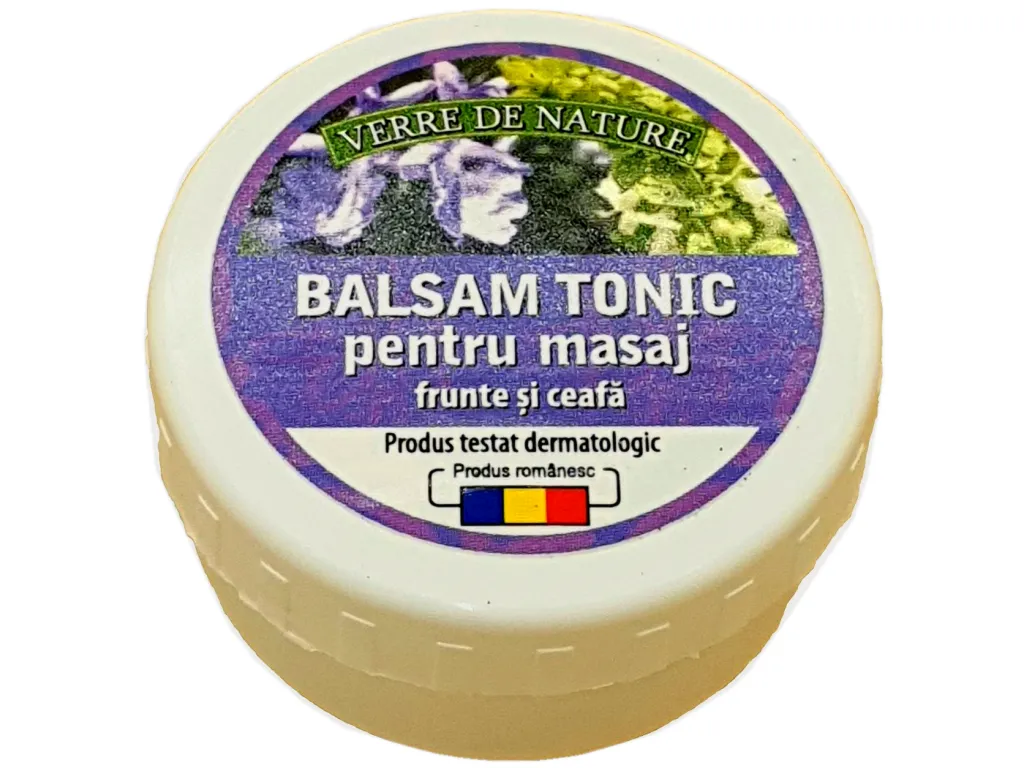 Balsam tonic frunte tample ceafa 20ml - VERRE DE NATURE