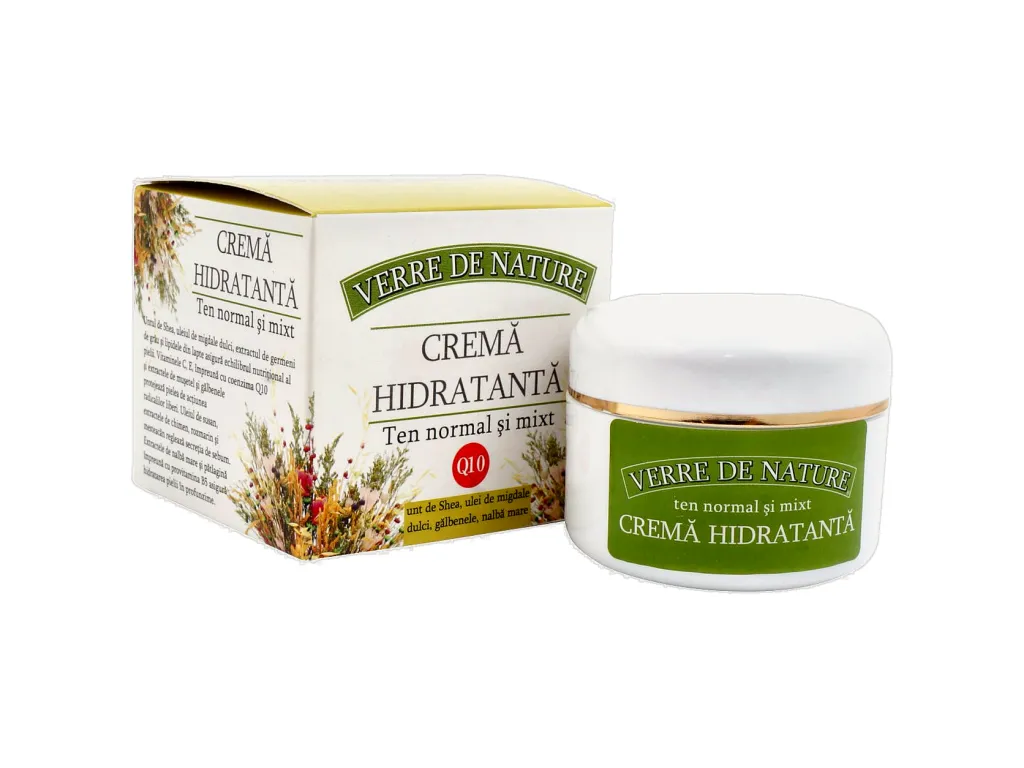 Crema hidratanta ten normal/mixt 50ml - VERRE DE NATURE