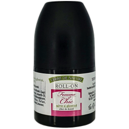 Deodorant roll on femme chic 50ml - VERRE DE NATURE