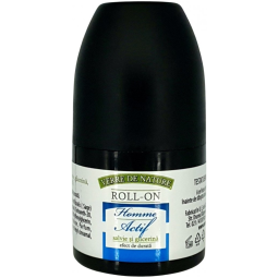 Deodorant roll on homme actif 50ml - VERRE DE NATURE