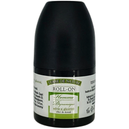 Deodorant roll on homme dynamique 50ml - VERRE DE NATURE