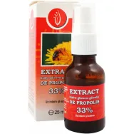 Extract hidrogliceroglicolic propolis 33% 25ml - MANICOS