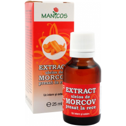 Extract uleios morcov 25ml - MANICOS