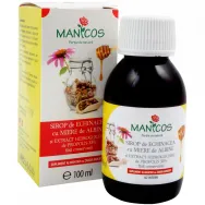 Sirop echinaceea miere propolis 100ml - MANICOS