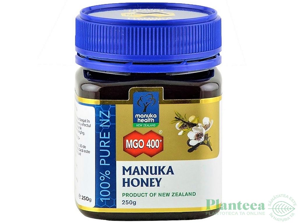 Miere Manuka mgo400+ New Zealand 250g - MANUKA HEALTH