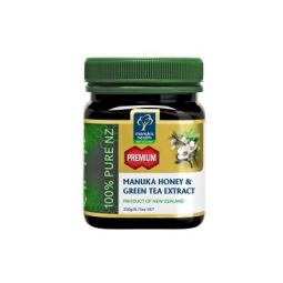 Miere Manuka mgo250+ cu ceai verde 250g - MANUKA HEALTH