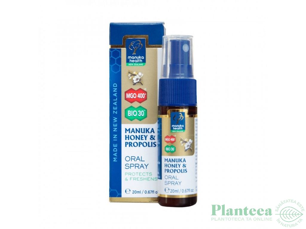 Spray gat propolis manuka 20ml - MANUKA HEALTH