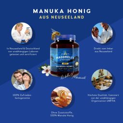 Miere manuka umf10+ [mgo250+] 1kg - HADDRELL`S