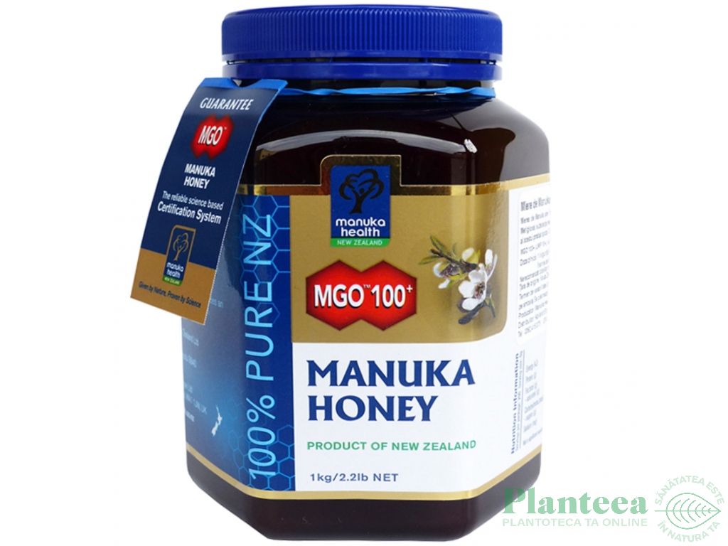 Miere Manuka mgo100+ New Zealand 1kg - MANUKA HEALTH