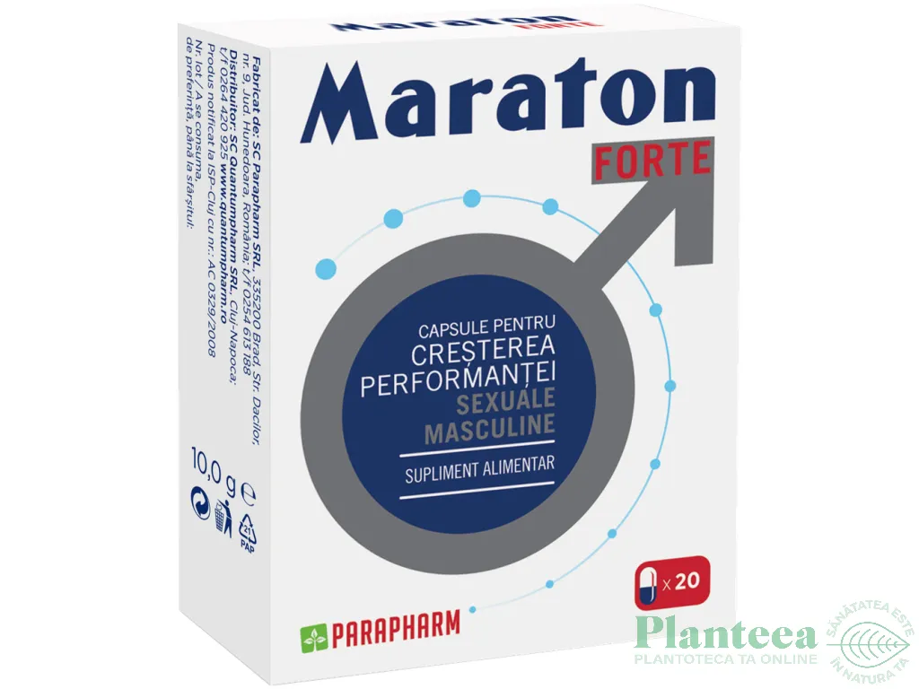 Maraton forte cutie 20cps - PARAPHARM