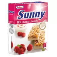 Batoane cereale zmeura iaurt Sunny 8x25g - BRUGGEN
