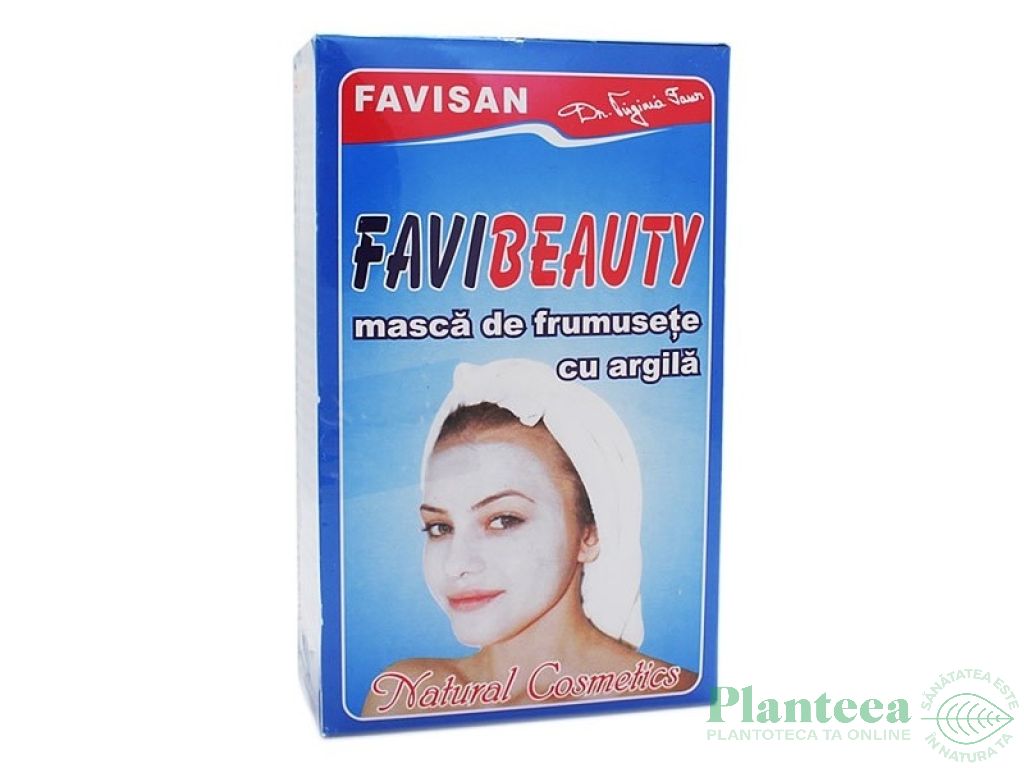 Masca frumusete argila FaviBeauty 100g - FAVISAN