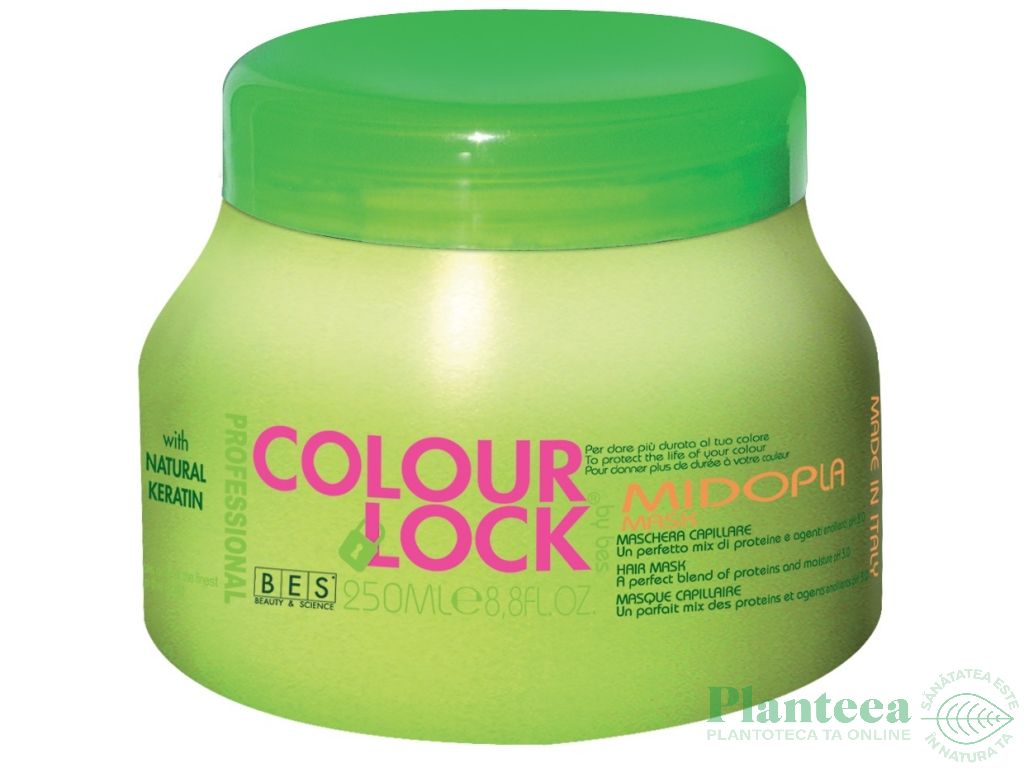 Masca par tratament midopla Colour Lock 250ml - BES