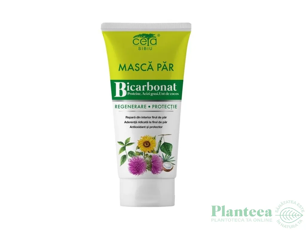 Masca par regenerare protectie bicarbonat 150ml - CETA