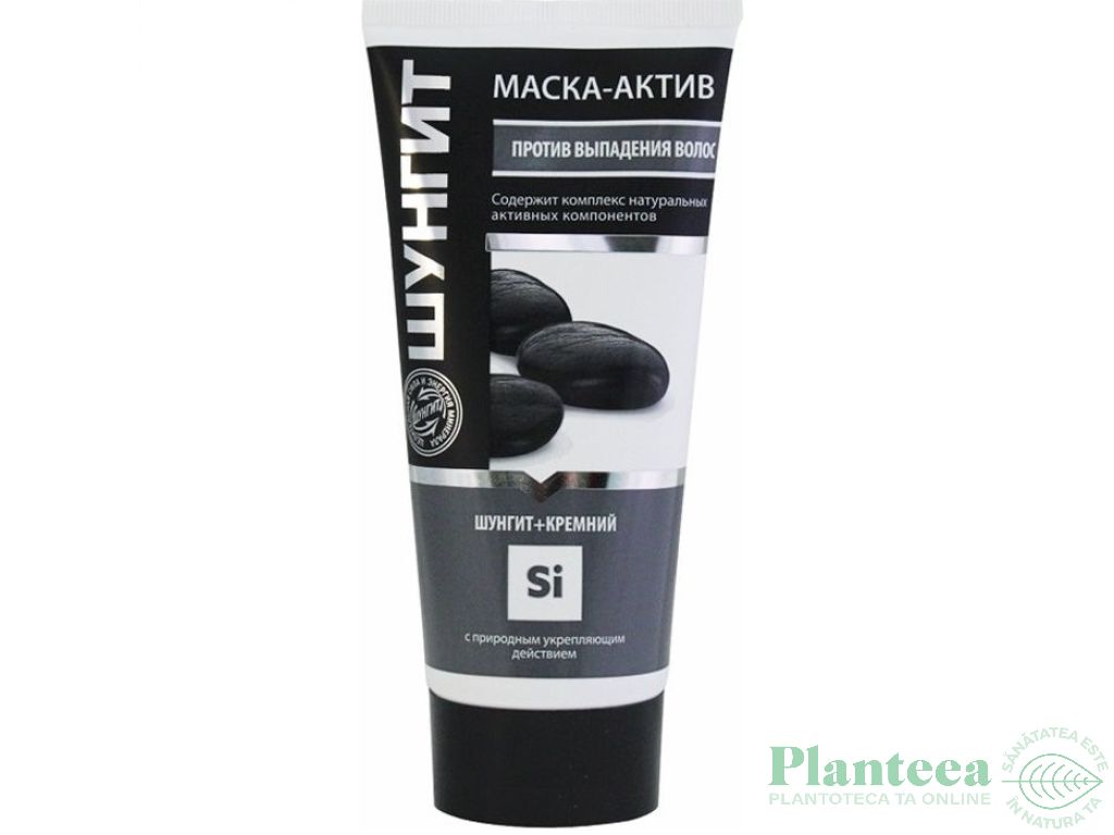 Masca par activa imp caderii siliciu 180ml - SHUNGIT