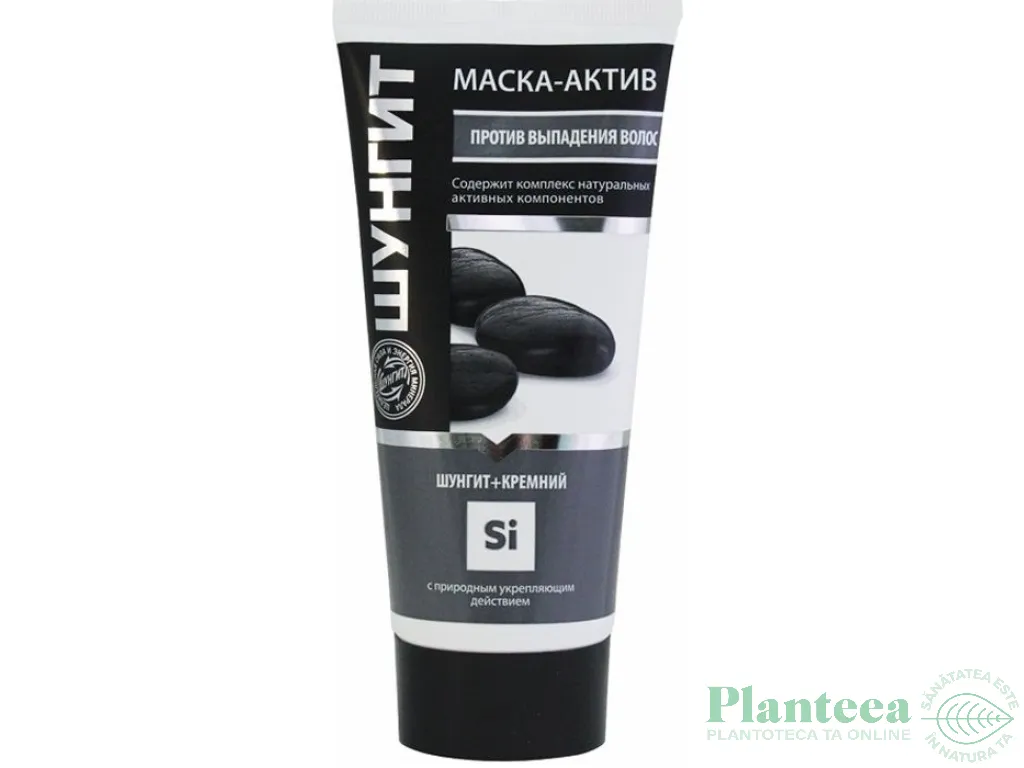 Masca par activa imp caderii siliciu 180ml - SHUNGIT