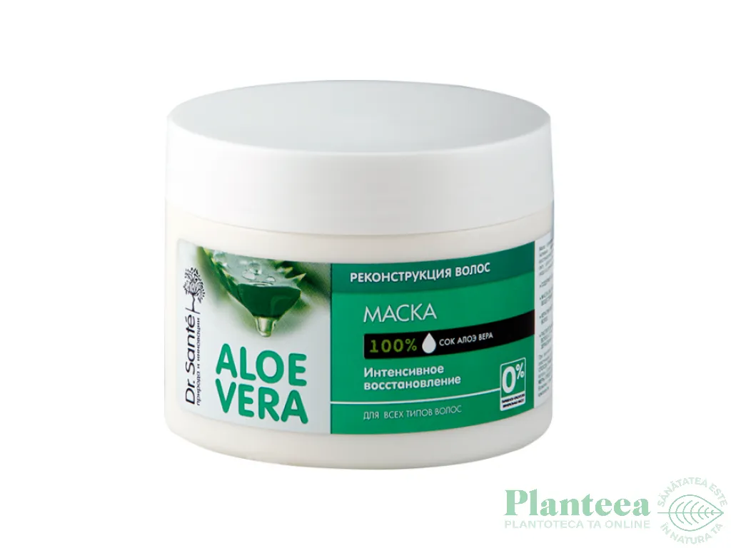 Masca par intensiv restructuranta suc aloe vera 300ml - DR SANTE