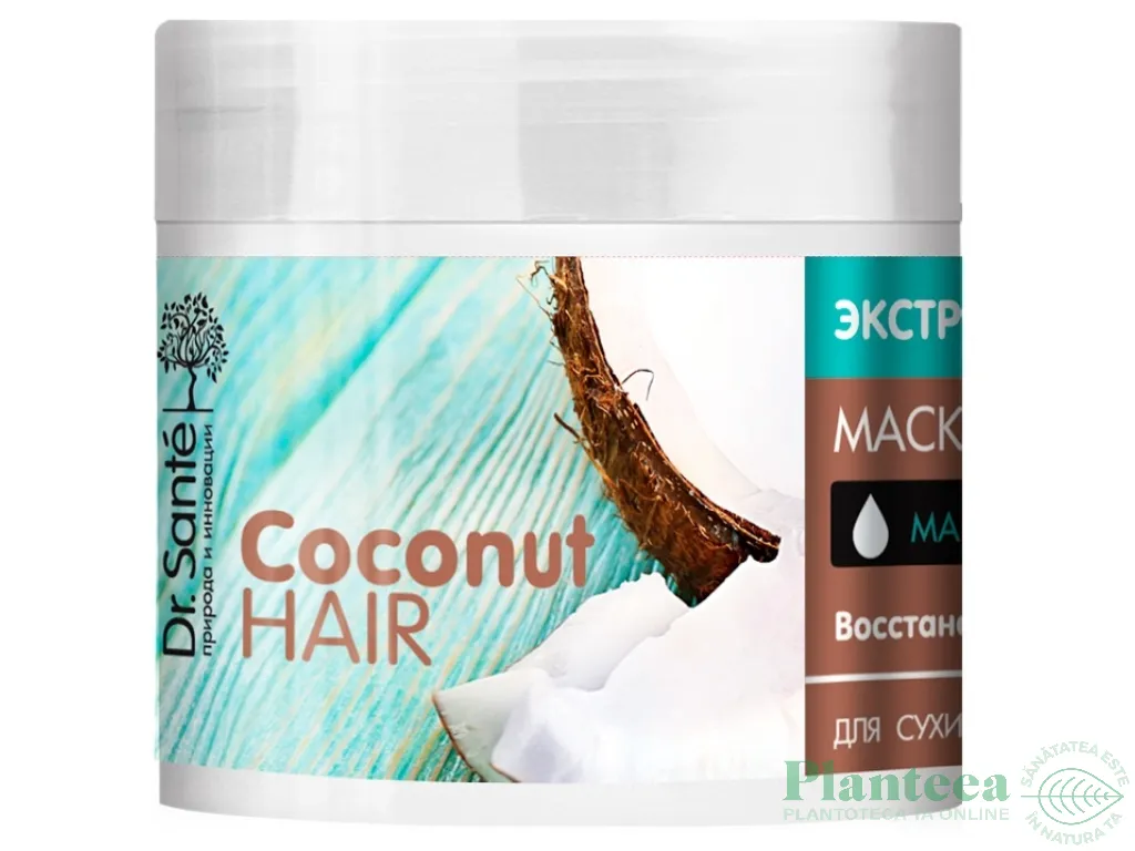 Masca par uscat casant ultrahidratanta ulei cocos 300ml - DR SANTE