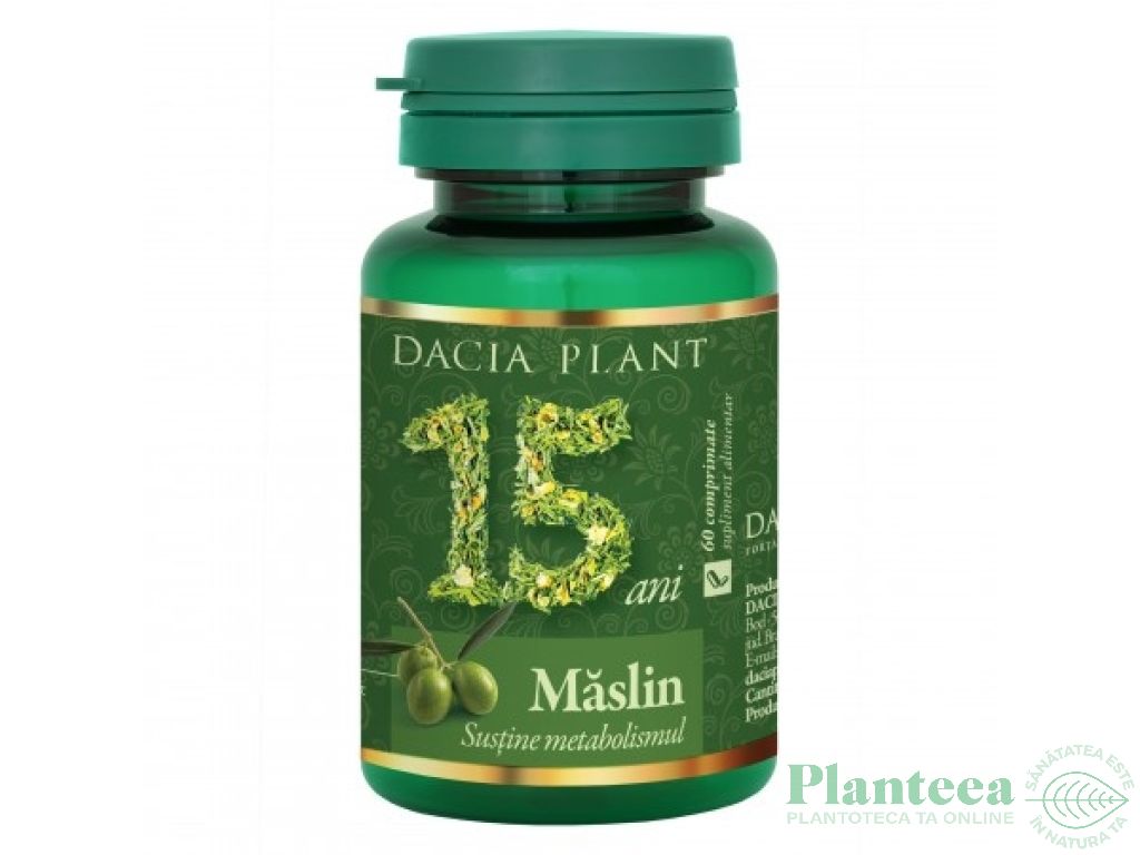 Maslin frunze 500mg 60cp - DACIA PLANT