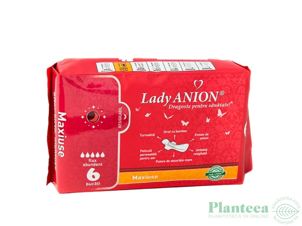 Absorbant ciclu 5pic Maxi use 6b - LADY ANION